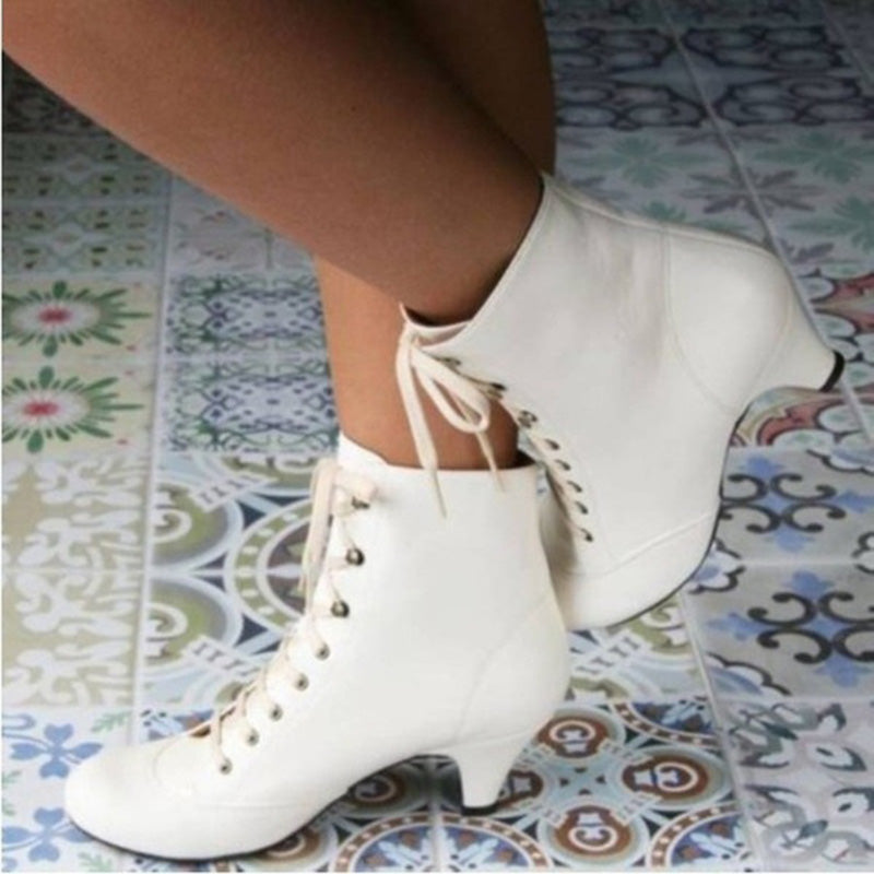 The Kitten Heel Ankle Booties