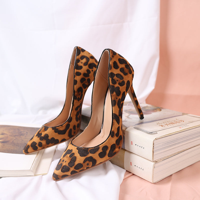 The Isla Cheetah High Heel Pumps