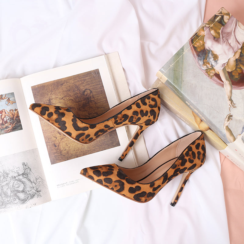 The Isla Cheetah High Heel Pumps