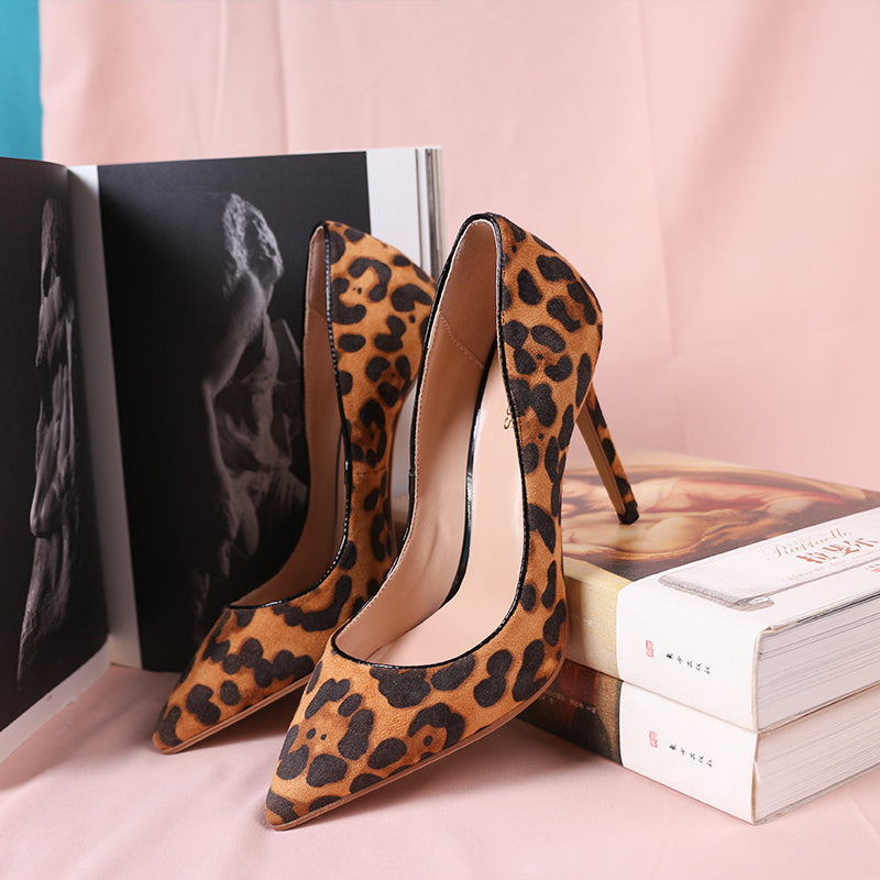 The Isla Cheetah High Heel Pumps