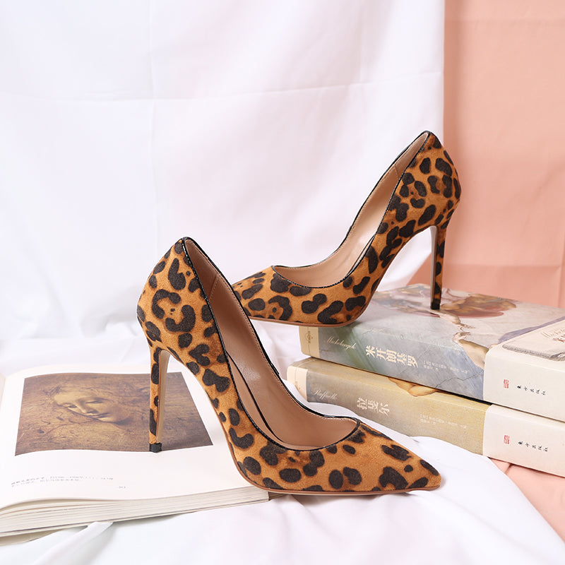 The Isla Cheetah High Heel Pumps