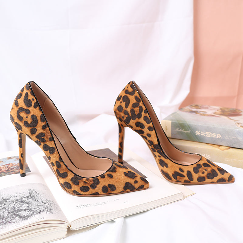 The Isla Cheetah High Heel Pumps