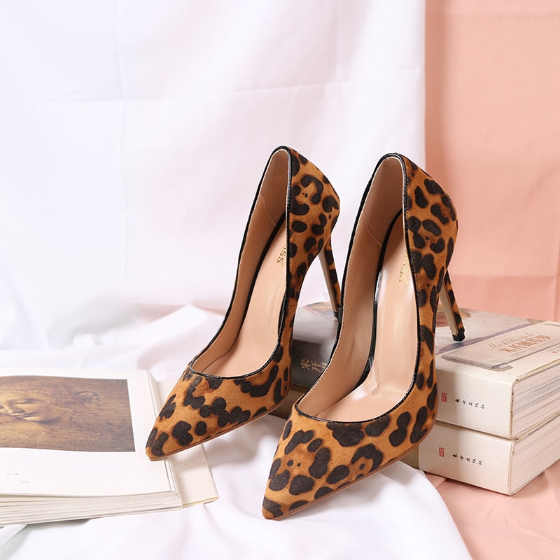 The Isla Cheetah High Heel Pumps