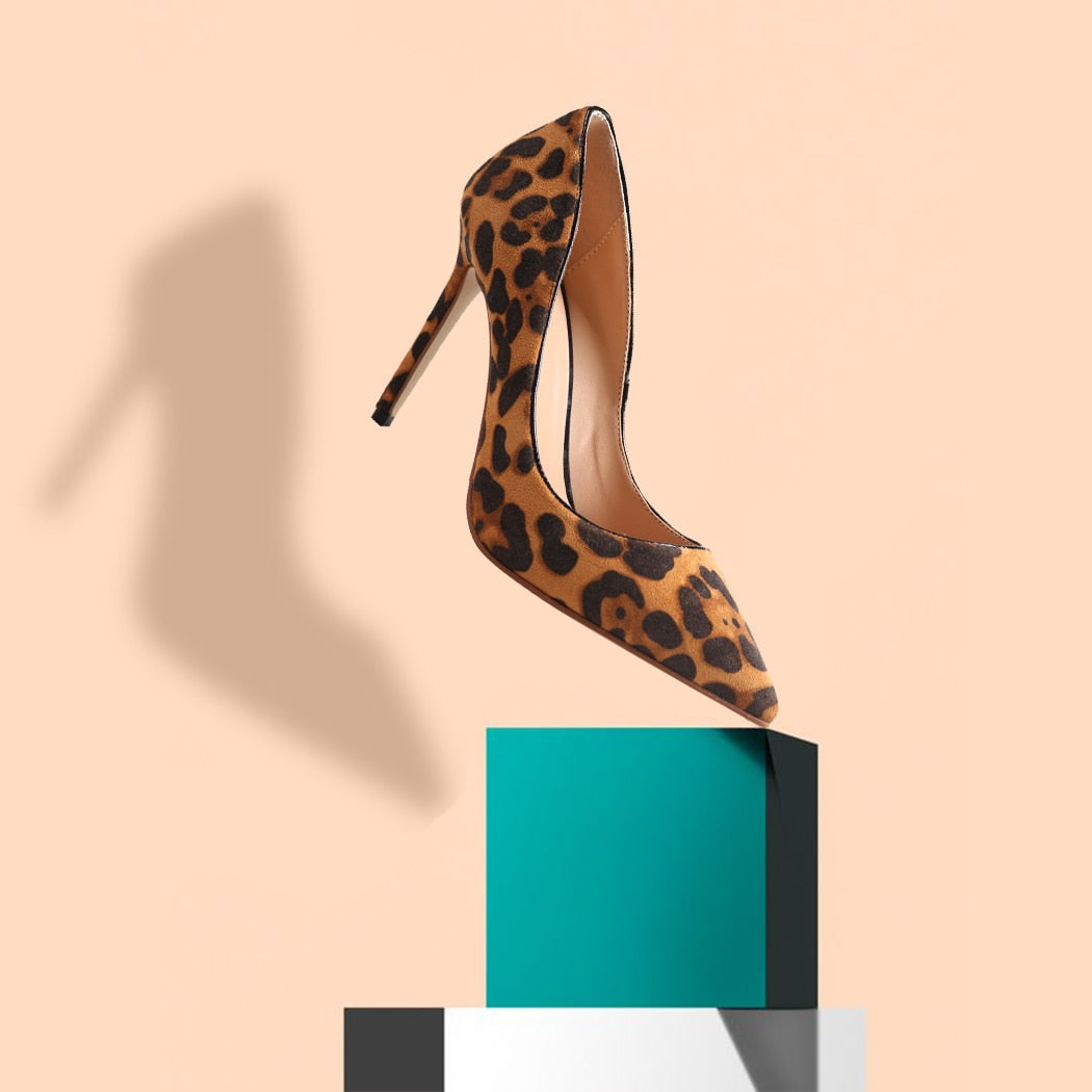 The Isla Cheetah High Heel Pumps