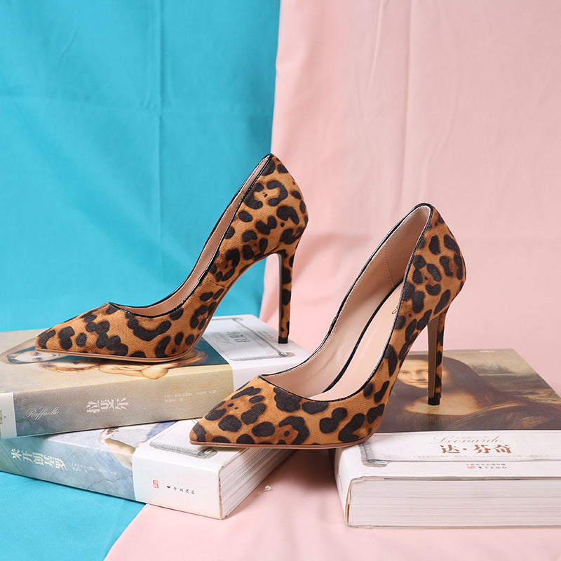 The Isla Cheetah High Heel Pumps