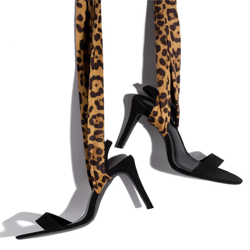 The Gia Leopard High Heel Pumps