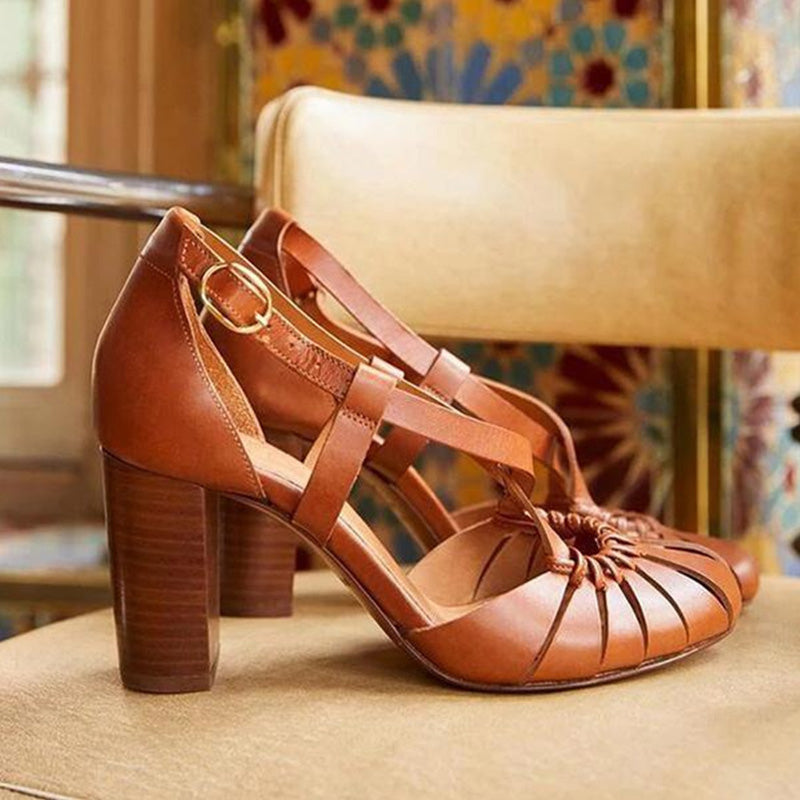 The Veda Vintage High Heel Sandals