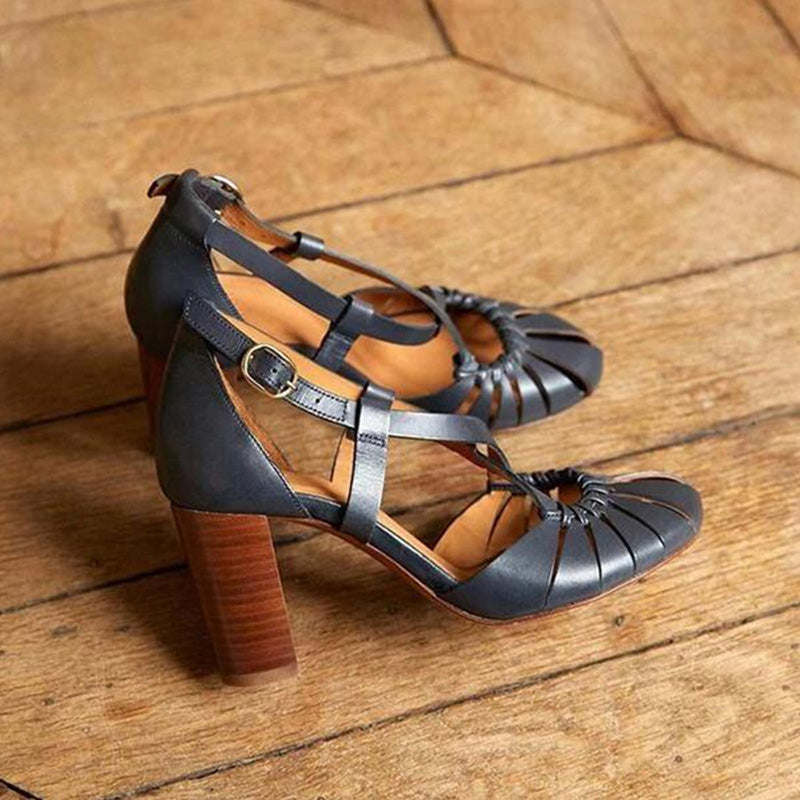 The Veda Vintage High Heel Sandals