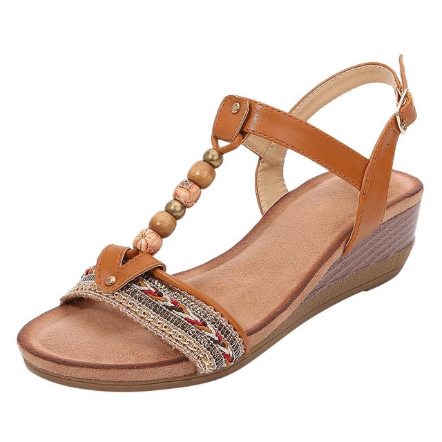 The Sue Rome Wedge Sandals