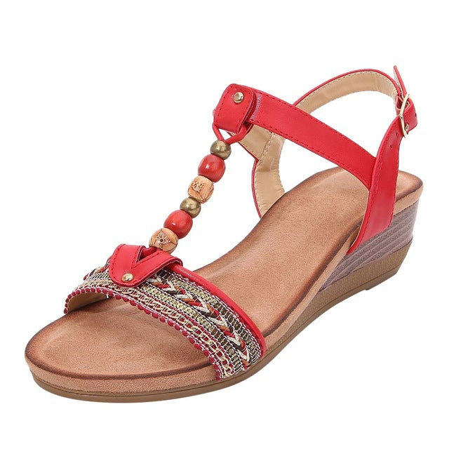 The Sue Rome Wedge Sandals