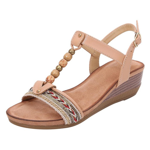 The Sue Rome Wedge Sandals