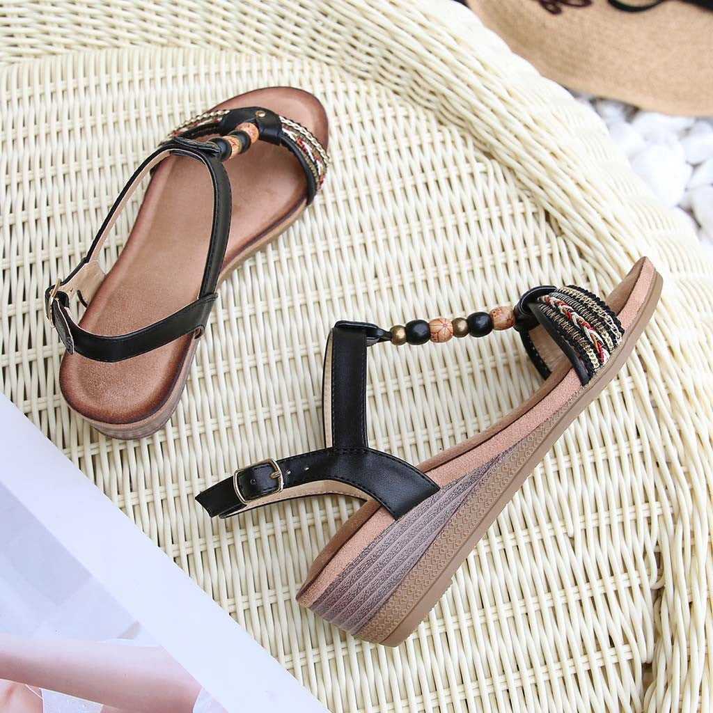 The Sue Rome Wedge Sandals