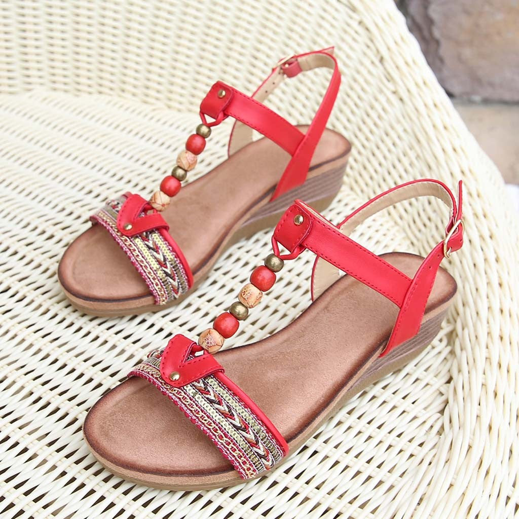 The Sue Rome Wedge Sandals