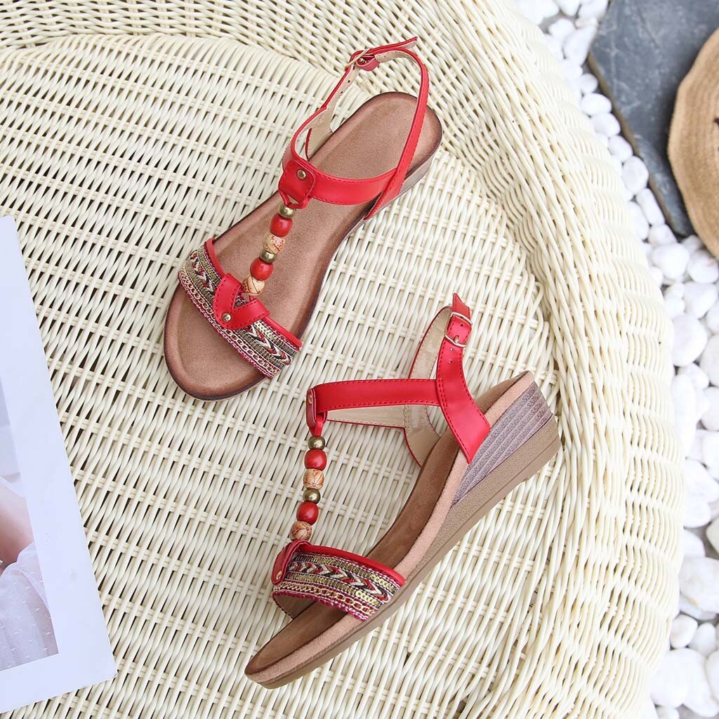 The Sue Rome Wedge Sandals