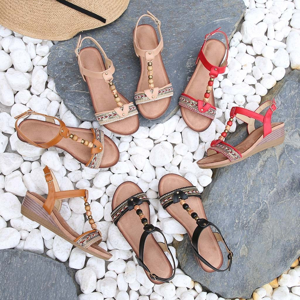 The Sue Rome Wedge Sandals