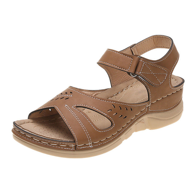 The Irene Soft Sole Wedge Sandals