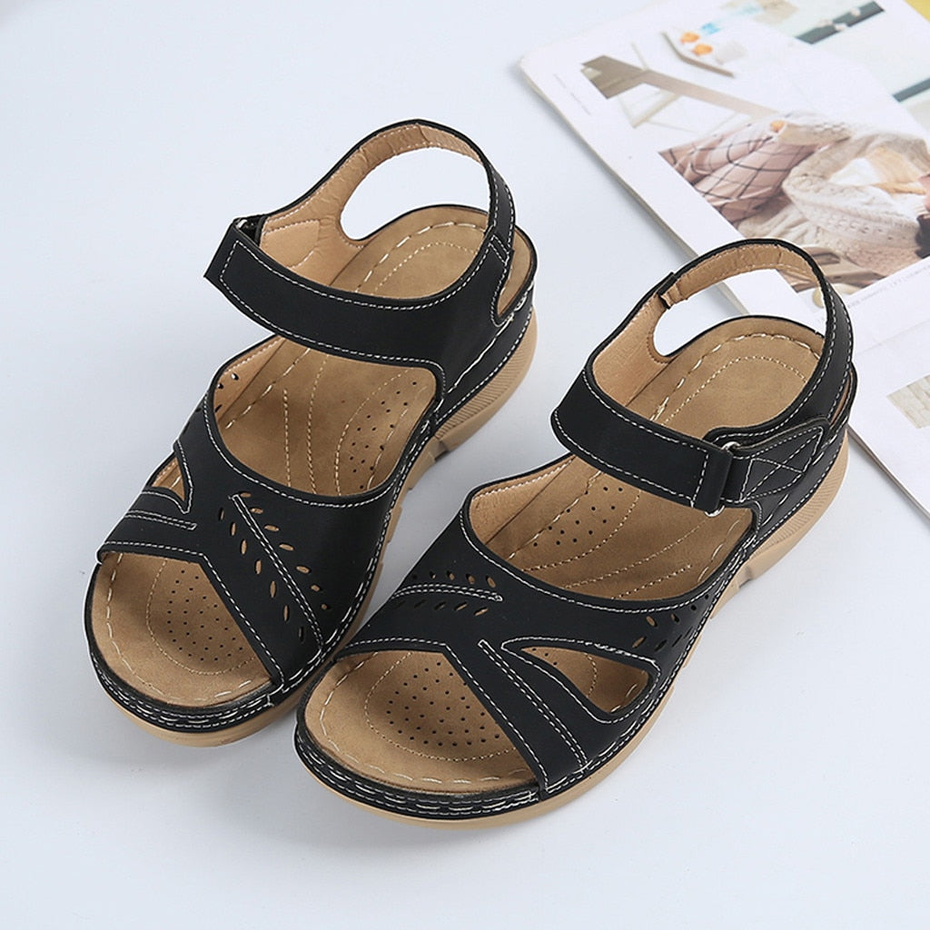 The Irene Soft Sole Wedge Sandals