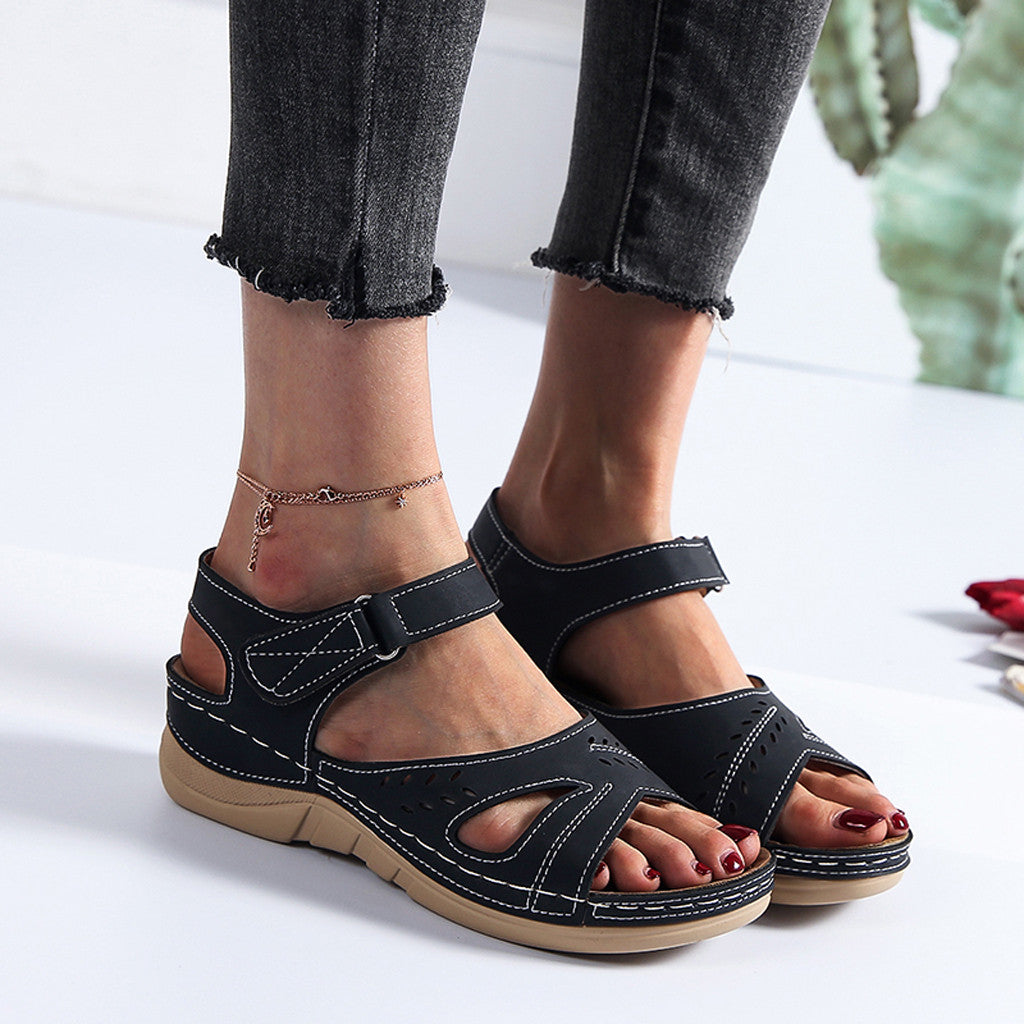 The Irene Soft Sole Wedge Sandals