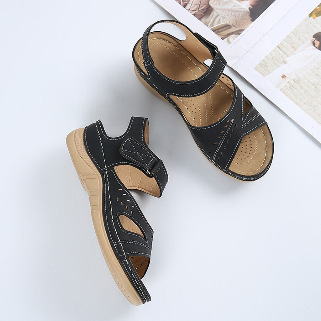 The Irene Soft Sole Wedge Sandals