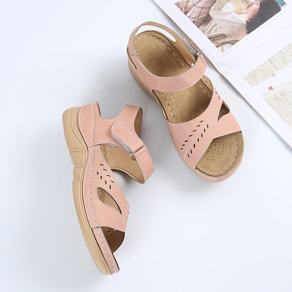 The Irene Soft Sole Wedge Sandals