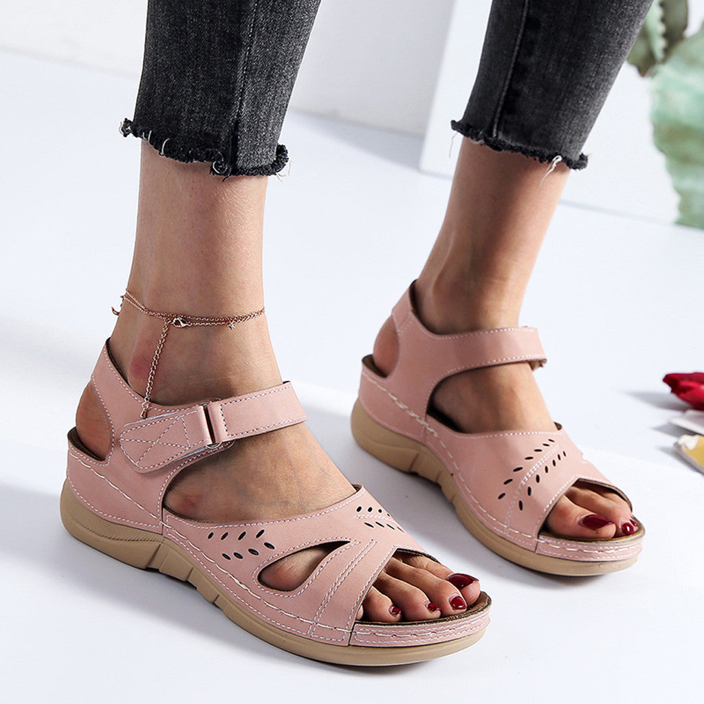 The Irene Soft Sole Wedge Sandals