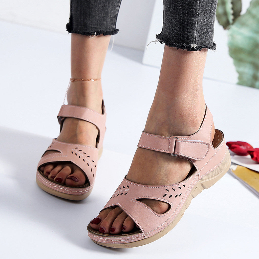 The Irene Soft Sole Wedge Sandals