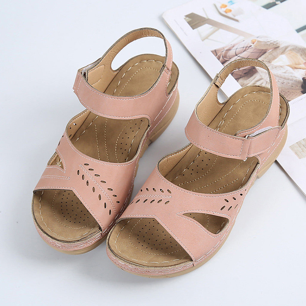 The Irene Soft Sole Wedge Sandals