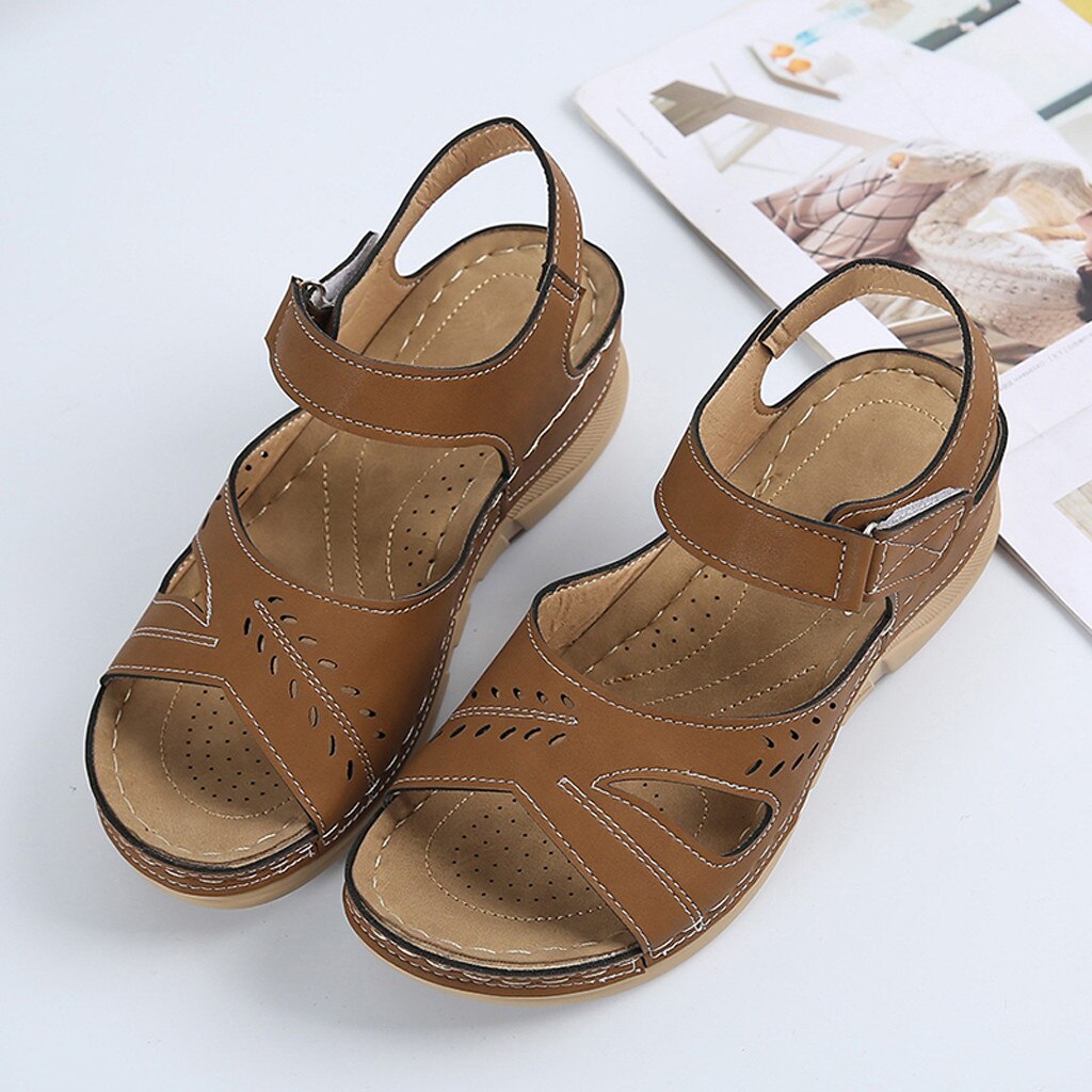 The Irene Soft Sole Wedge Sandals