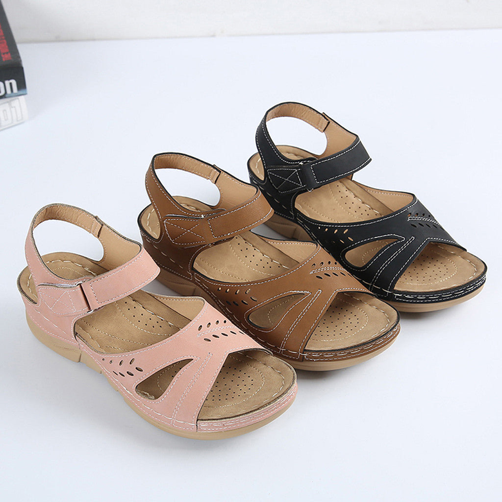 The Irene Soft Sole Wedge Sandals