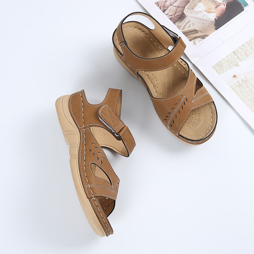 The Irene Soft Sole Wedge Sandals