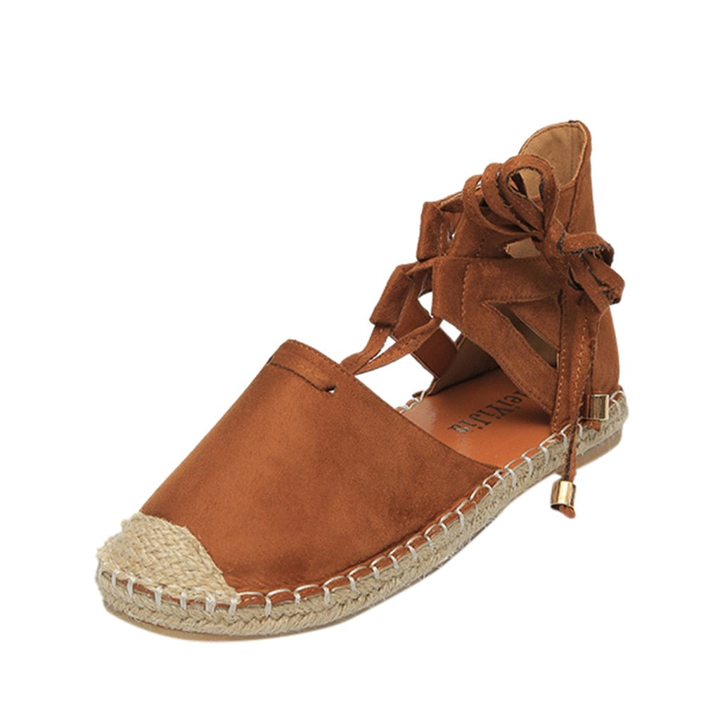 The Nives Espadrilles Wedge Sandals