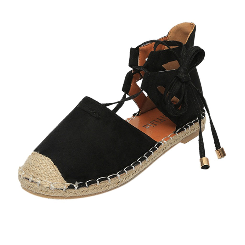 The Nives Espadrilles Wedge Sandals