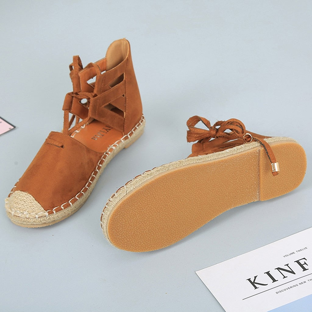 The Nives Espadrilles Wedge Sandals