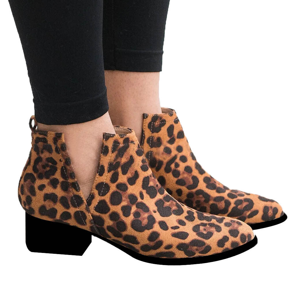 The Leopard Totem Ankle Boots