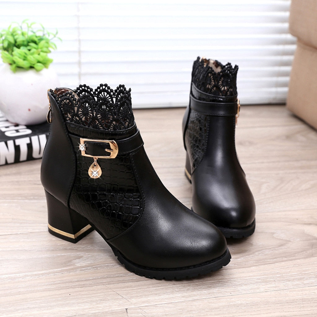 The Nala Vintage Ankle Booties