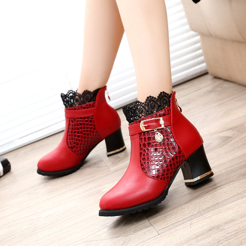 The Nala Vintage Ankle Booties